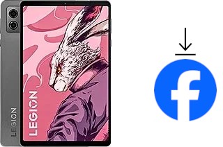 Como instalar o Facebook em um Lenovo Legion Tab