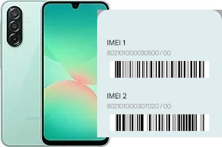 Como ver o código IMEI em Galaxy A26