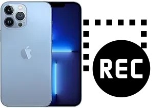 Gravar ecrã Apple iPhone 13 Pro Max