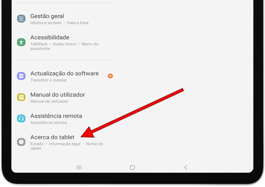 Ícone sistema Android