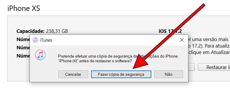 Faça backup do iPhone 13 Pro