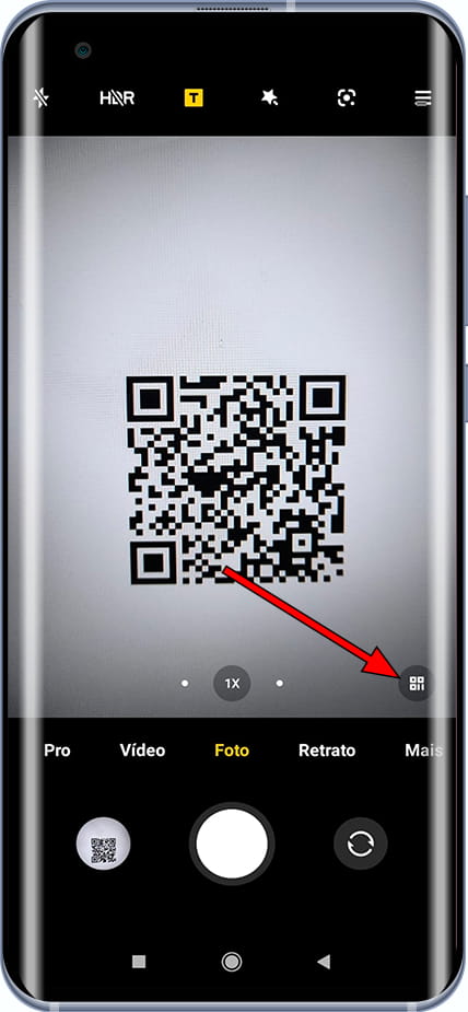 Capturar código QR Poco C75