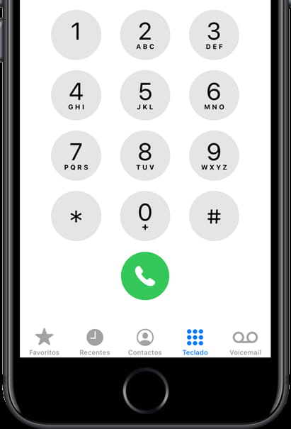 Teclado iOS