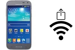 Como gerar um código QR com a senha Wifi em um Samsung Galaxy Beam 2